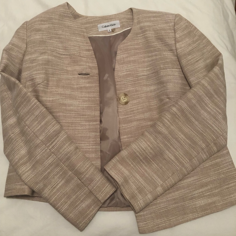 NWOT Calvin Klein suit jacket